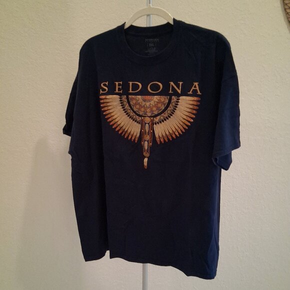 Native American Feather Design Vintage T-Shirt from Sedona Arizona - Picture 6 of 6